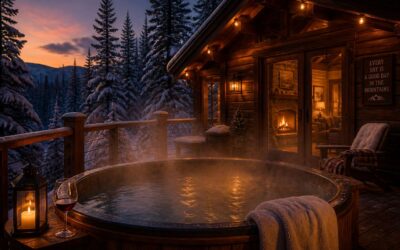 Enjoy a weekend getaway with hot tub at serene lakeside lodges.